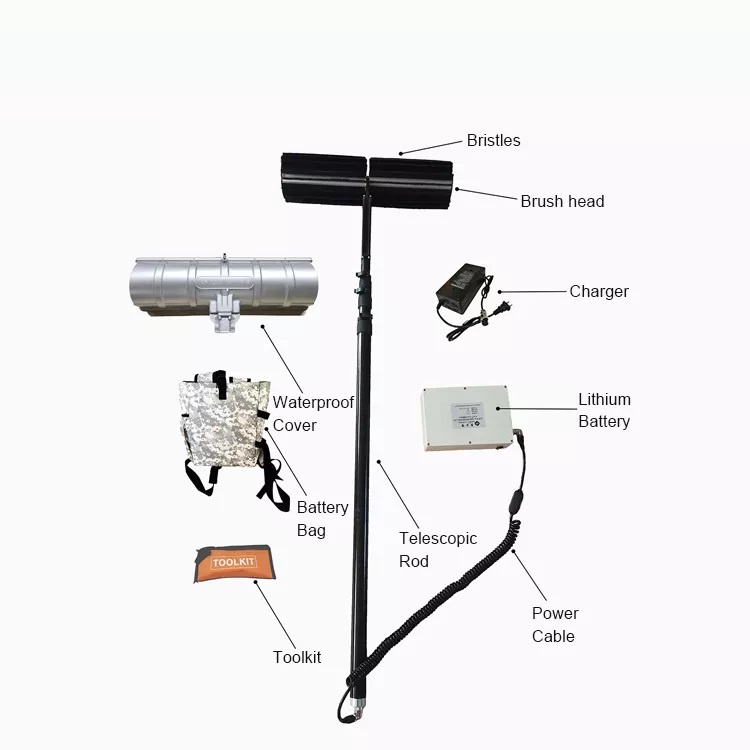 ProTool Counter Rotating Solar Brush 16in with Floating Brush